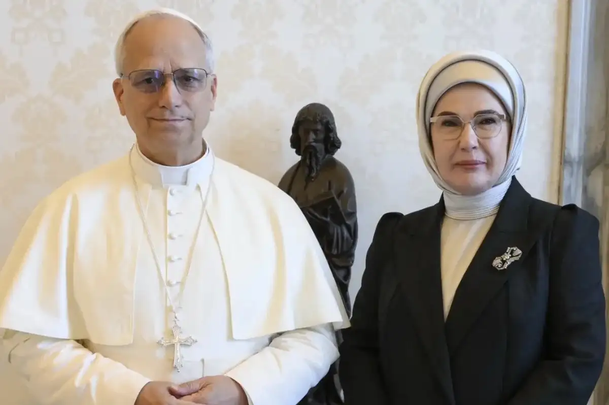 Emine Erdoğan'dan Vatikan'a Anlamlı Ziyaret: Papa 14. Leo ile Gazze ve İklim Krizini Görüştü