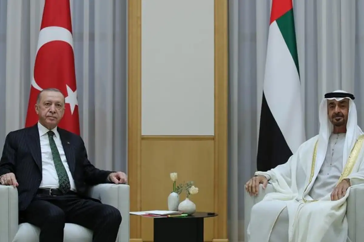 BAE Devlet Başkanı Al Nahyan'dan Türkiye'ye Resmi Ziyaret