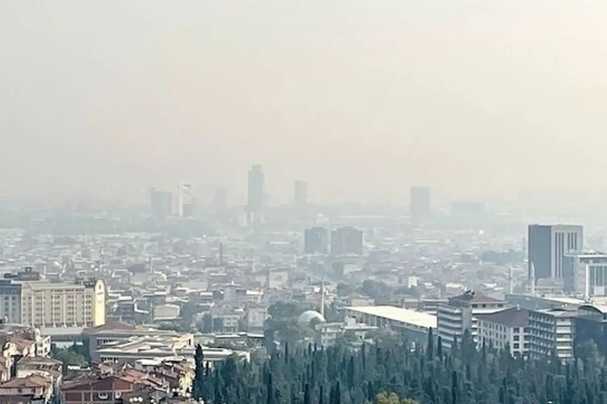 Bursa'yı Duman ve Kül Esir Aldı