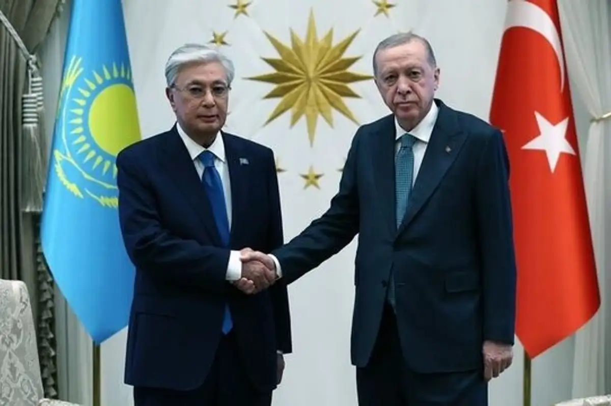 Erdoğan ve Tokayev'den Orta Koridor ve İşbirliği Mesajı