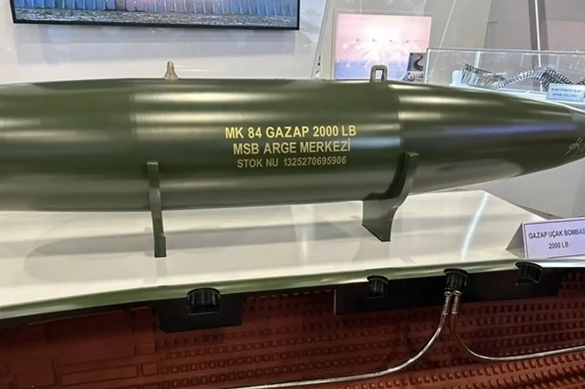 Yerli Üretim GAZAP Uçak Bombası IDEF 2025'te Tanıtıldı: Muadillerine Göre Üç Kat Daha Etkili