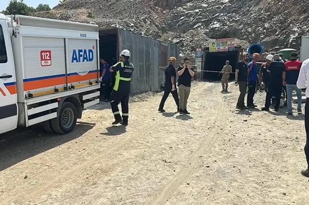 Elazığ'da Maden Ocağında Göçük: 1 İşçiye Ulaşılmaya Çalışılıyor