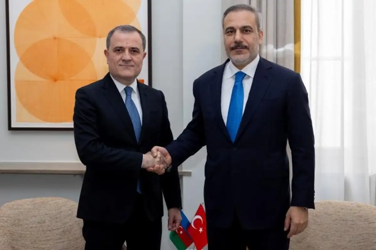 Bakan Fidan Azerbaycanlı Mevkidaşıyla Görüştü