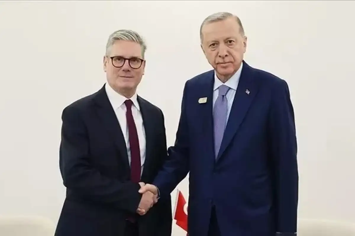 Cumhurbaşkanı Erdoğan, Gazze Konusunda Starmer ile Görüştü