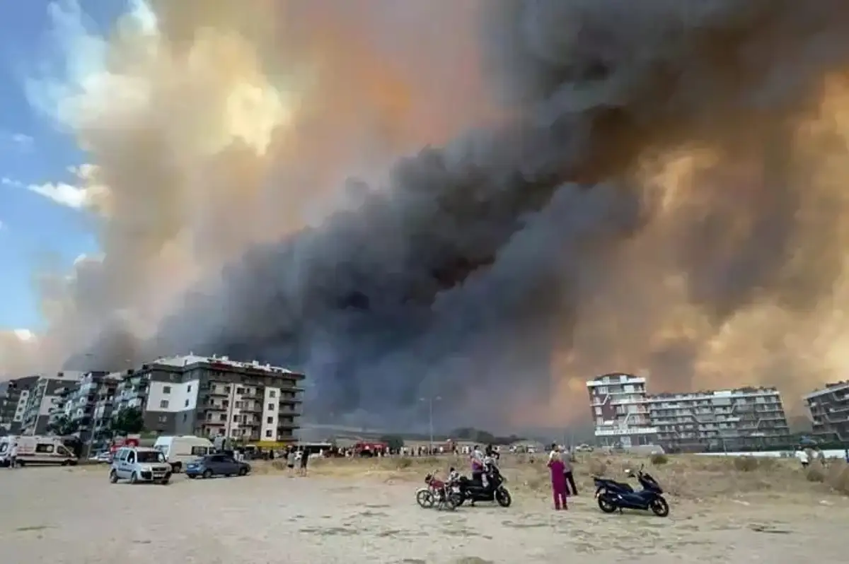 Çanakkale'de Yangınlarla Mücadelede Son Durum