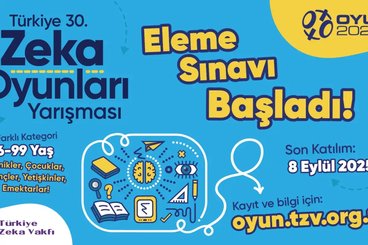 Türkiye Zeka Oyunları Başlıyor