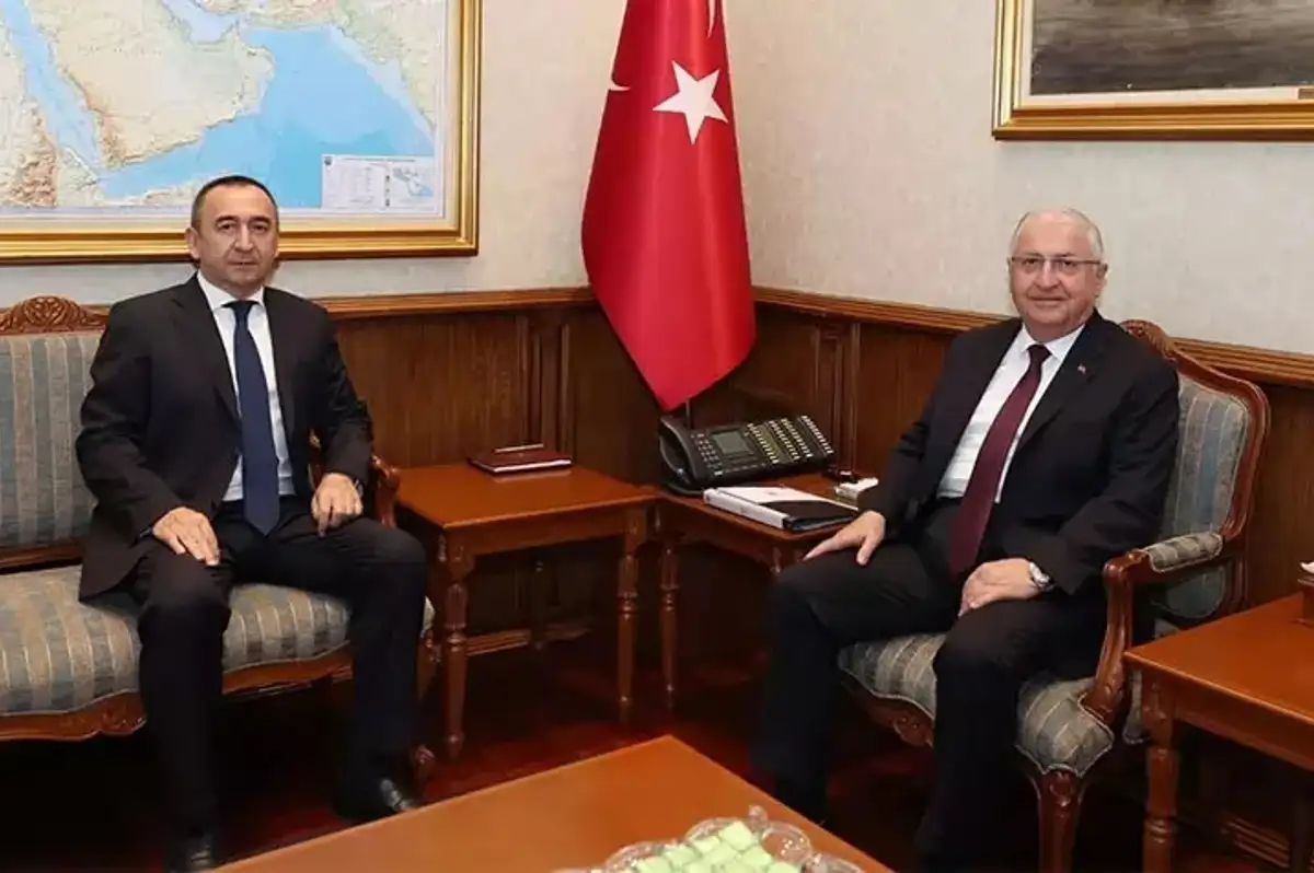 Bakan Güler Özbekistan'ın Ankara Büyükelçisi'ni Kabul Etti