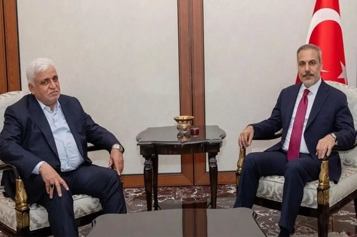 Bakan Fidan, Haşdi Şabi Komisyonu Başkanı el-Feyyad ile Görüştü