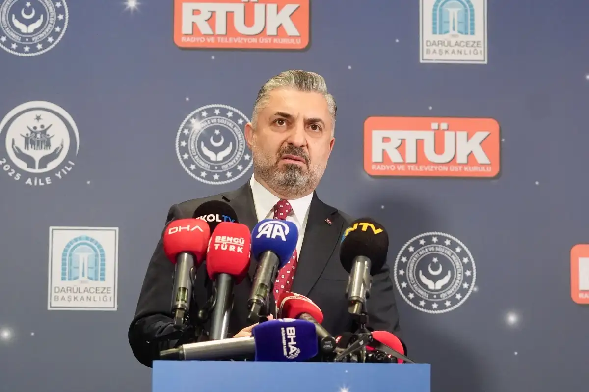 RTÜK Başkanı'ndan "Aile Yılı" Vurgusu: "Aile Değerlerine Zarar Veren İçeriklere İzin Verilmeyecek"