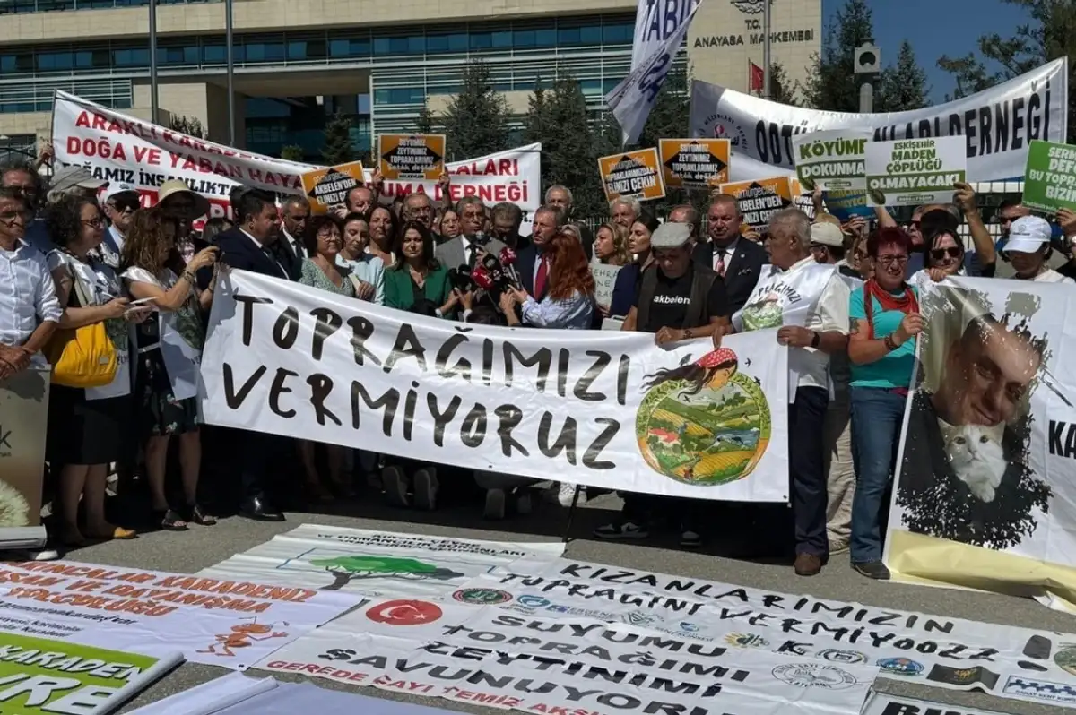 AYM'ye Zeytin-Maden Yasası Başvurusu Yapıldı