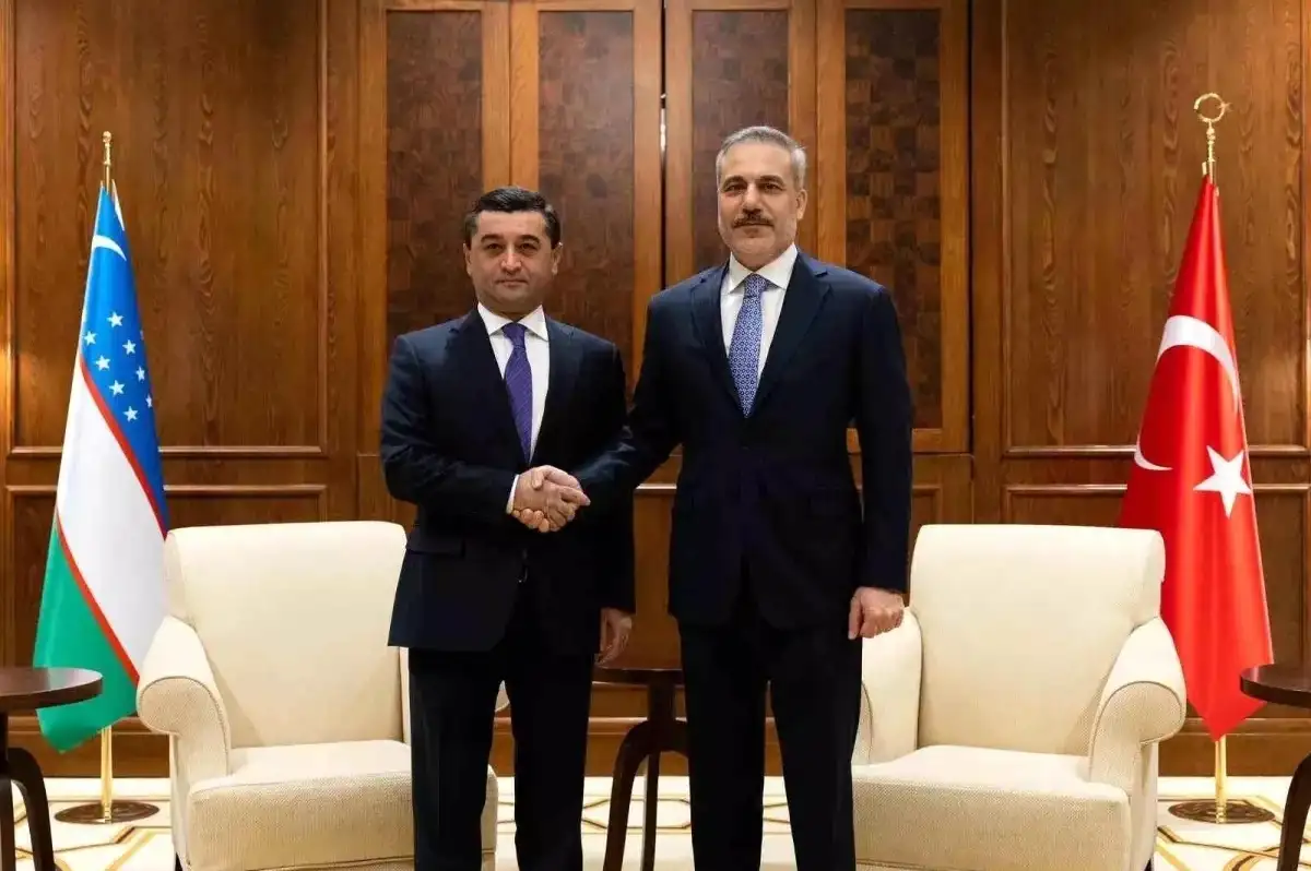 Bakan Fidan, Özbekistan Dışişleri Bakanı Bahtiyor Saidov ile Bir Araya Geldi