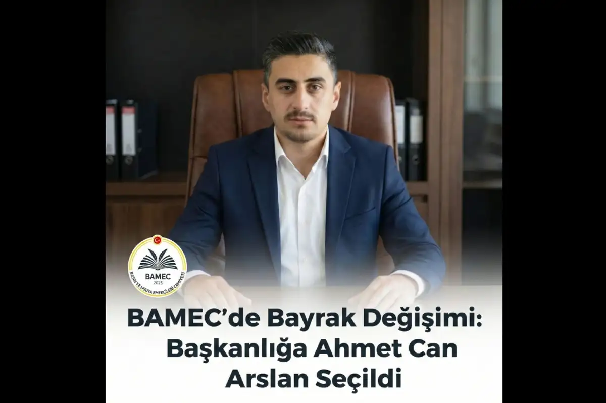 BAMEC'te Bayrak Değişimi: Başkanlık Görevine Ahmet Can Arslan Seçildi