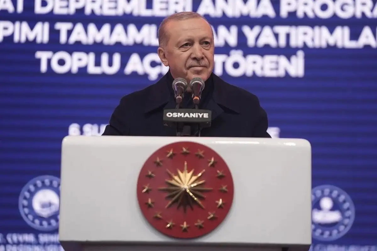 Cumhurbaşkanı Erdoğan Osmaniye'de: 86 Milyon Küllerimizden Yeniden Doğduk