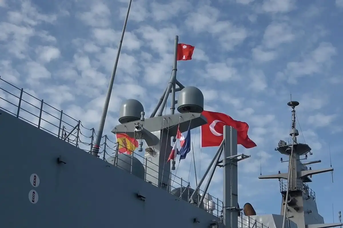 Mehmetçik Tatbikat için Almanya'nın Emden Limanında