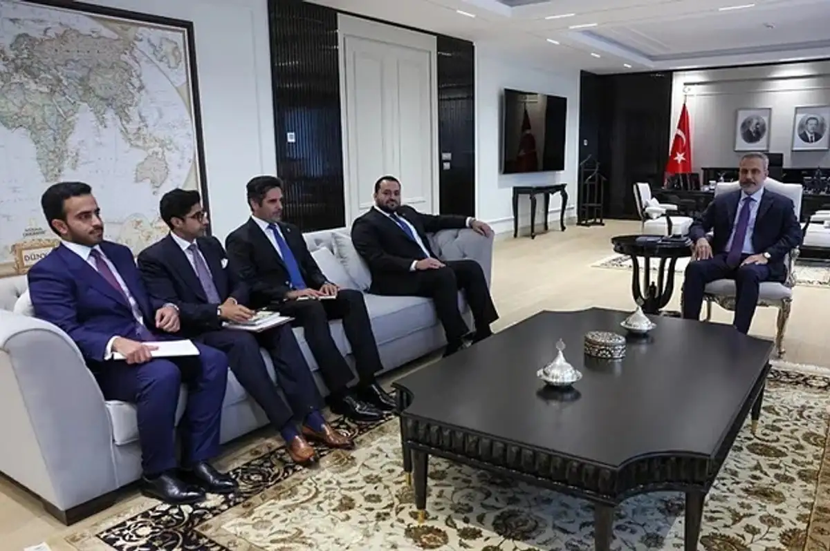 Bakan Fidan Katarlı Mevkidaşıyla Görüştü