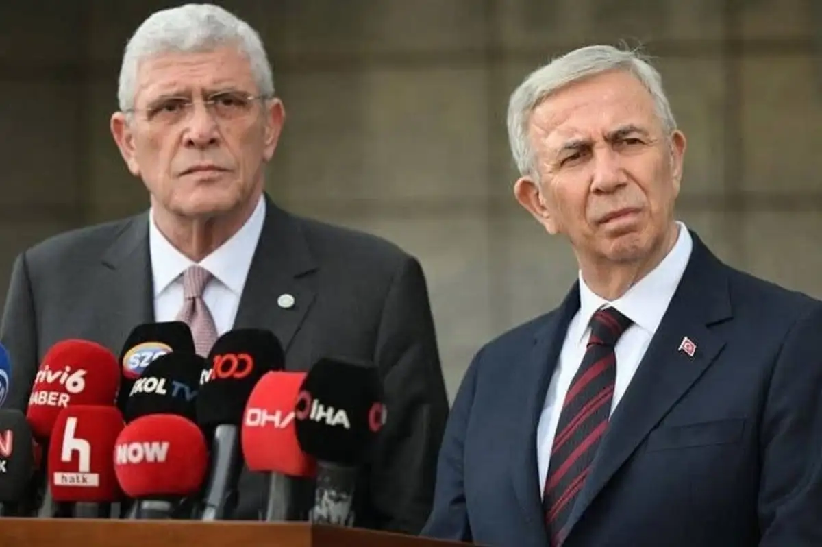 Mansur Yavaş ile Müsavat Dervişoğlu Bir Araya Geldi