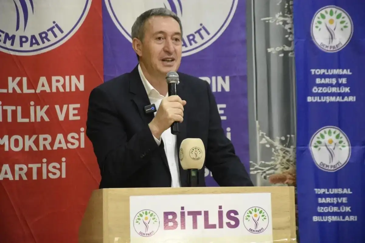 DEM Parti'li Bakırhan'dan "Terörsüz Türkiye" Mesajı