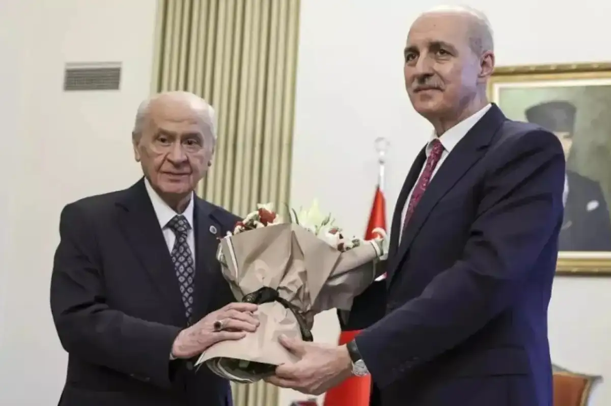 Meclis'te 'Milli Dayanışma' Trafiği: Kurtulmuş'tan Liderler Turu