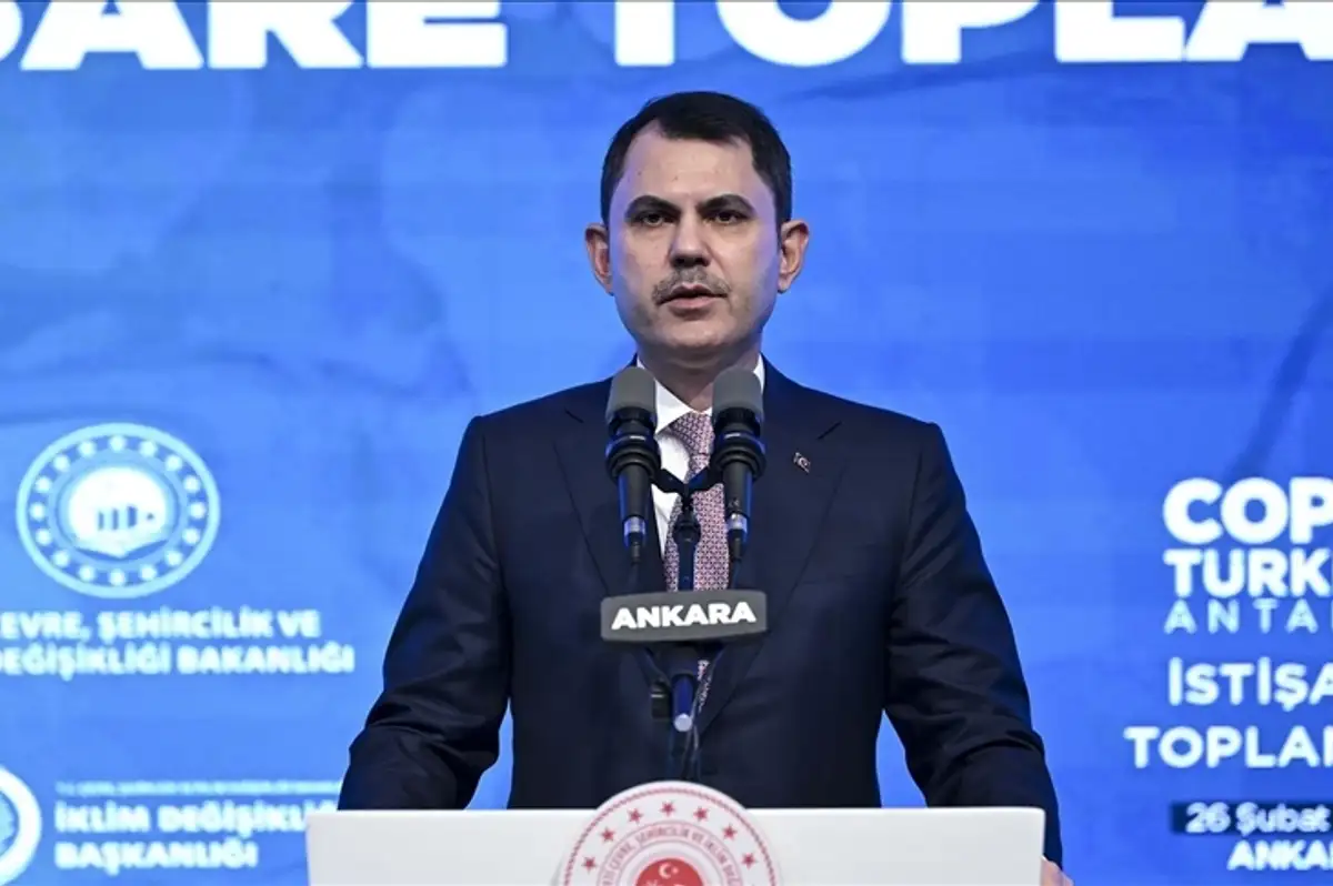 Bakan Kurum: Enerji ve İklim Politikalarının Kesiştiği Kritik Bir Eşikteyiz