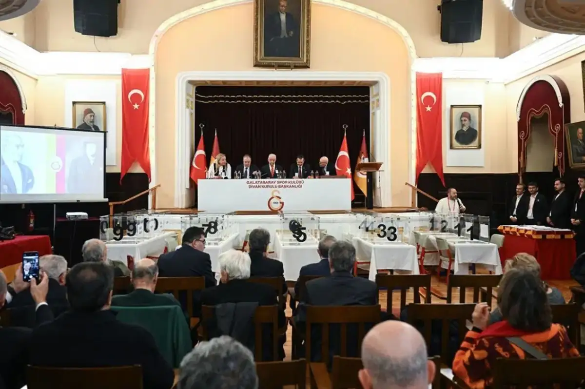 Galatasaray Divan Kurulu'nda Başkan Yine Aykutalp Derkan Oldu