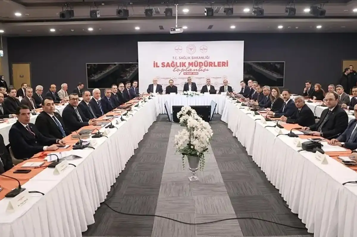 Sağlık Bakanı Memişoğlu 81 İl Müdürüyle Buluştu