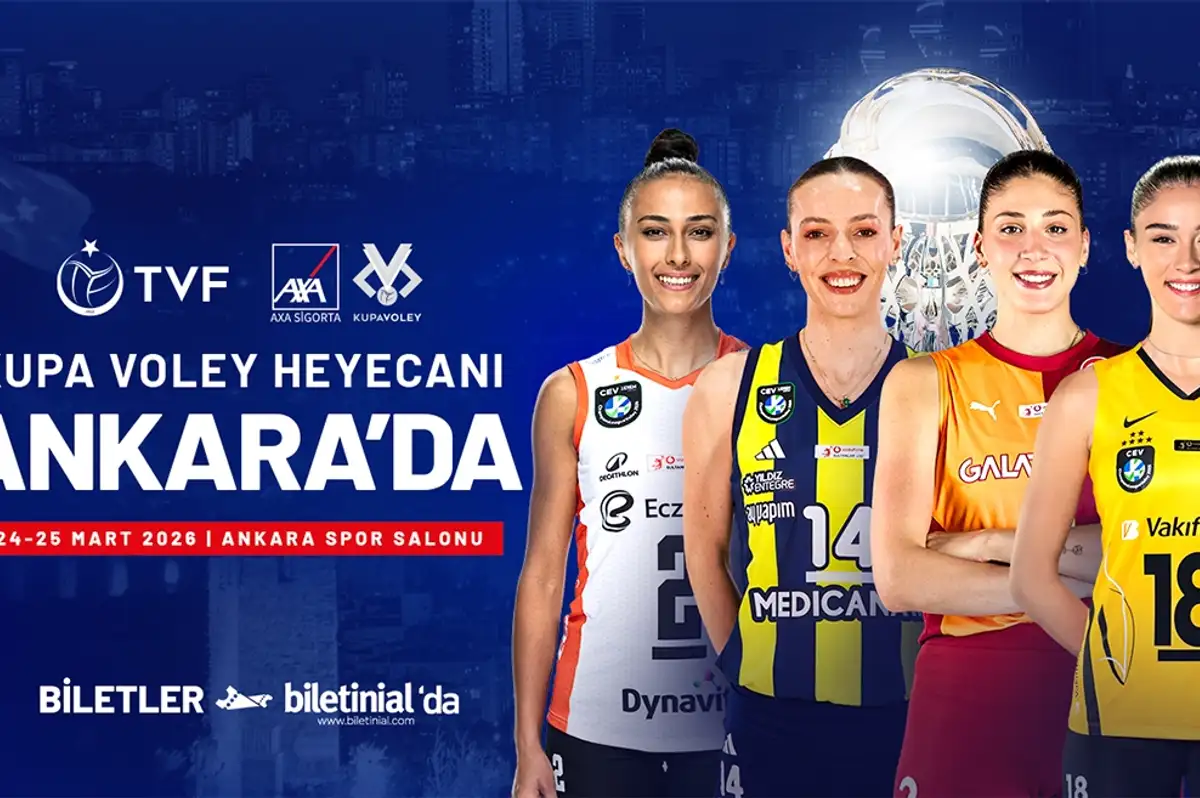 Kupa Voley'de Dörtlü Final Heyecanı Başlıyor!