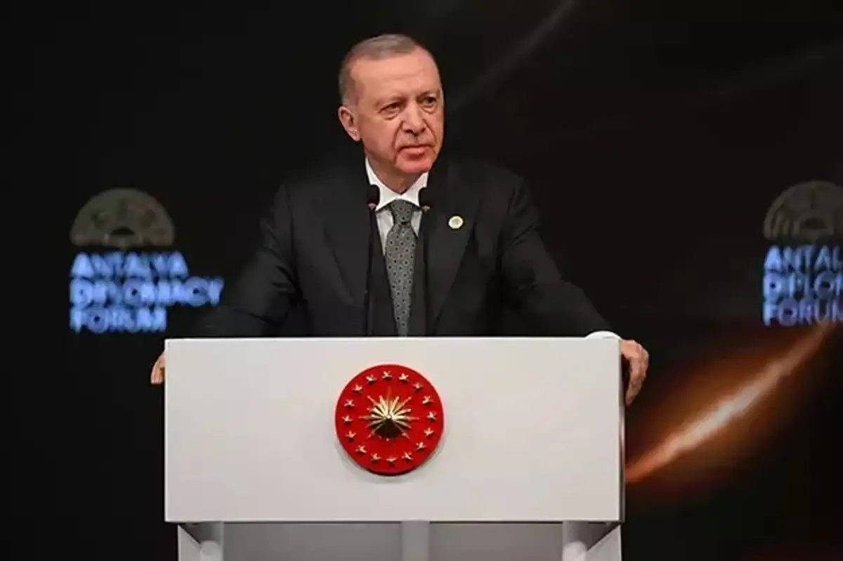 Cumhurbaşkanı Erdoğan Antalya Diplomasi Forumu'nda Konuşuyor