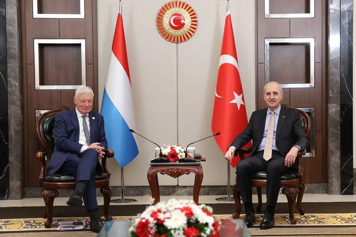 TBMM Başkanı Kurtulmuş'tan Diplomasi Trafiği: Lüksemburg ile Kritik Görüşme