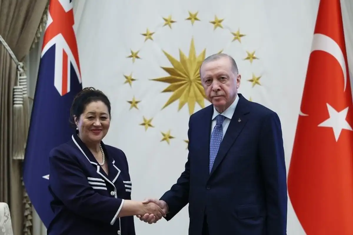 Cumhurbaşkanı Erdoğan, Yeni Zelanda Genel Valisi Cindy Kiro'yu Kabul Etti