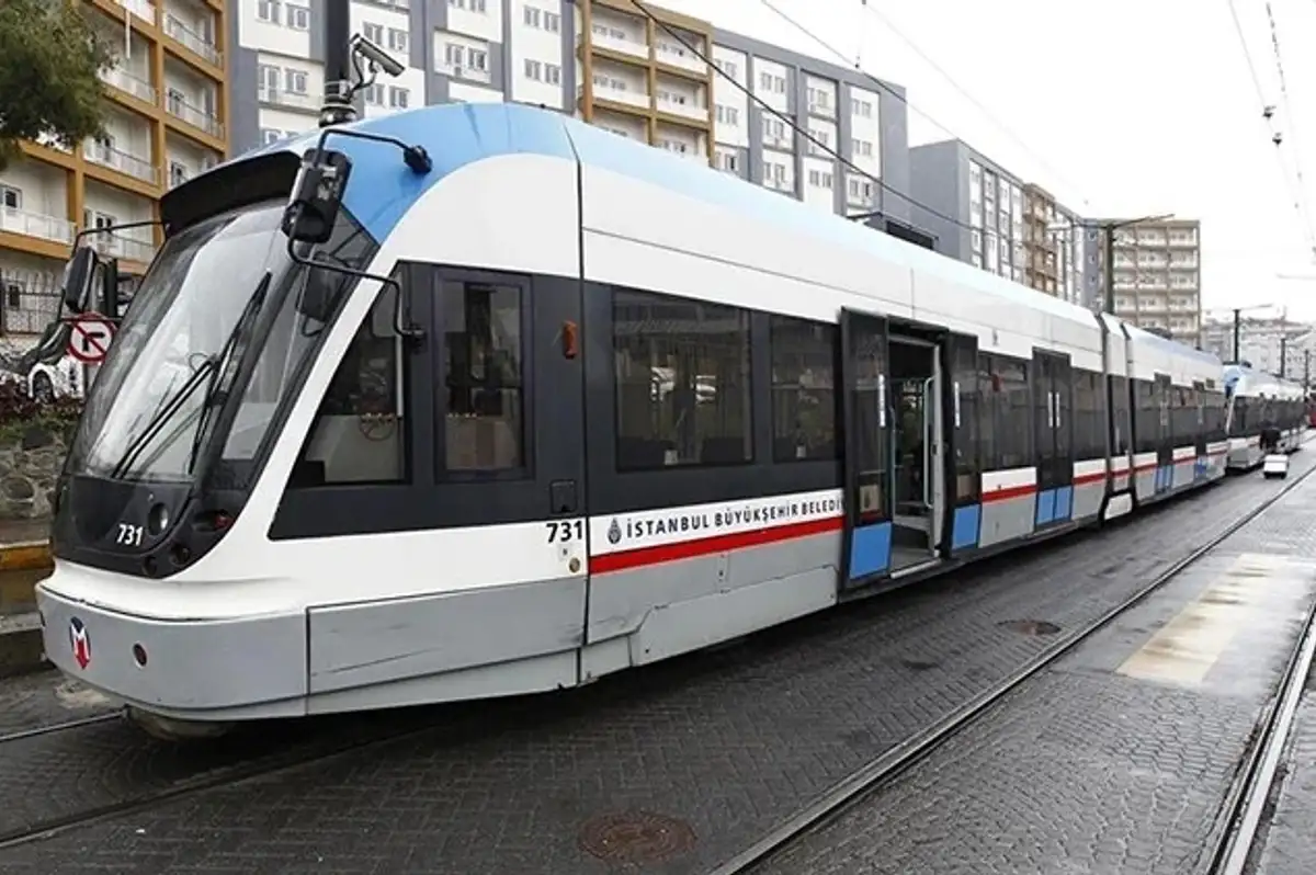 Kabataş-Bağcılar Tramvay Hattı'nda Arıza