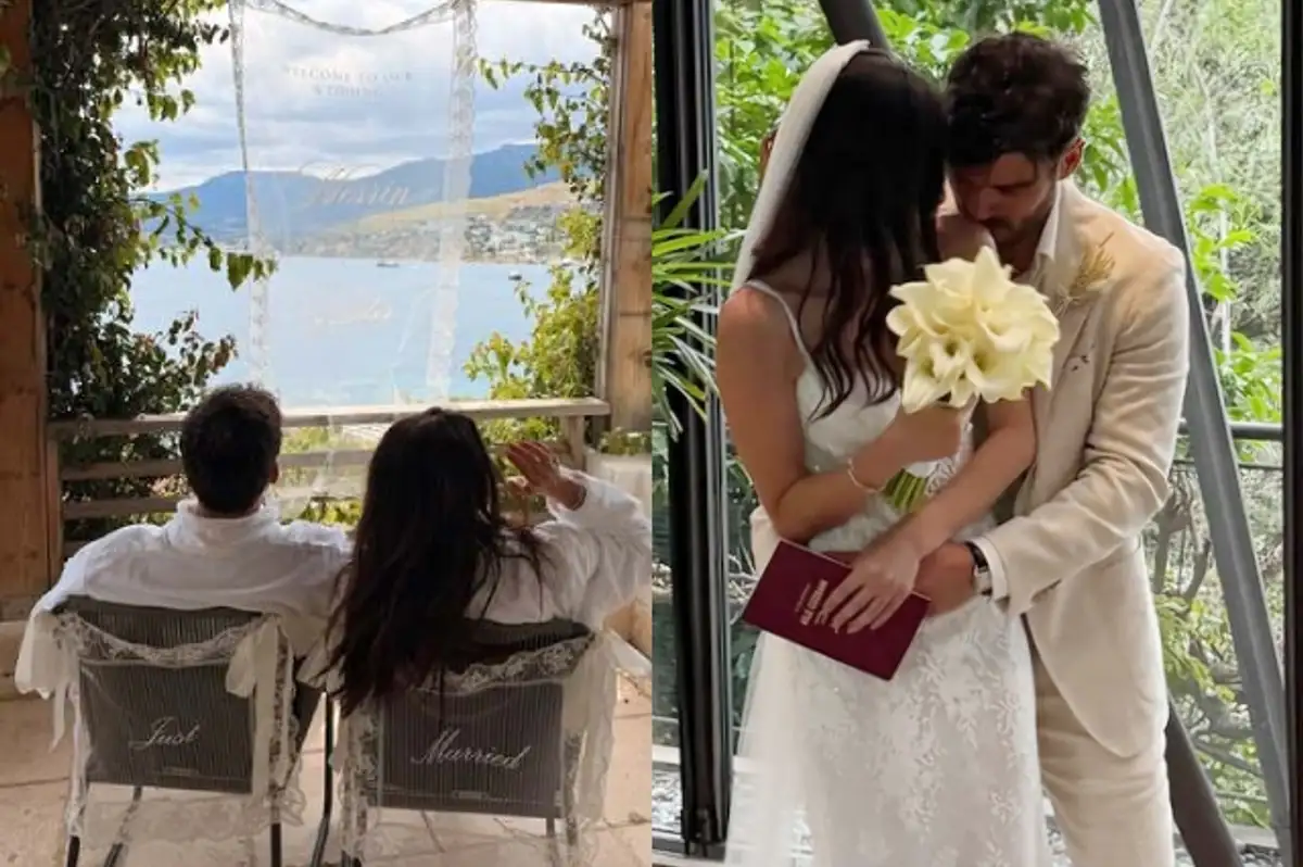 Nesrin Cavadzade, Bodrum'da Sessiz Sedasız Evlendi