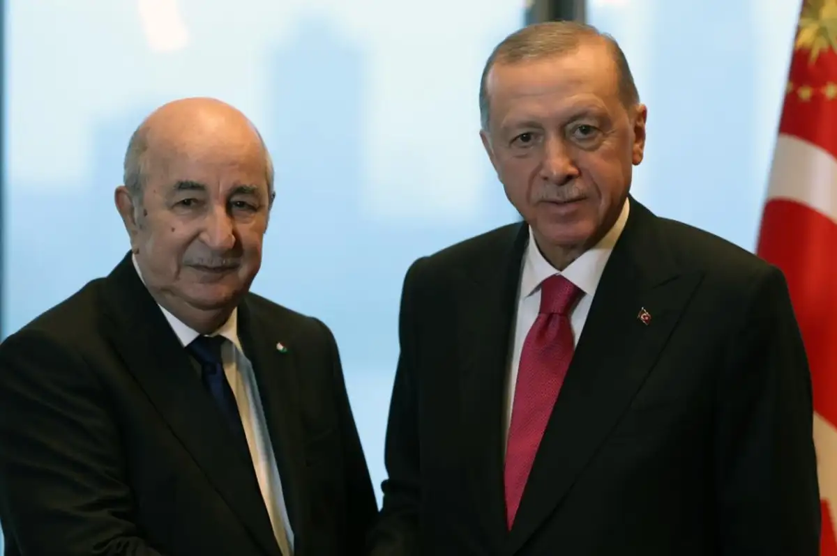 Cumhurbaşkanı Erdoğan ve Cezayir Cumhurbaşkanı Tebbun'dan Ortak Mesaj