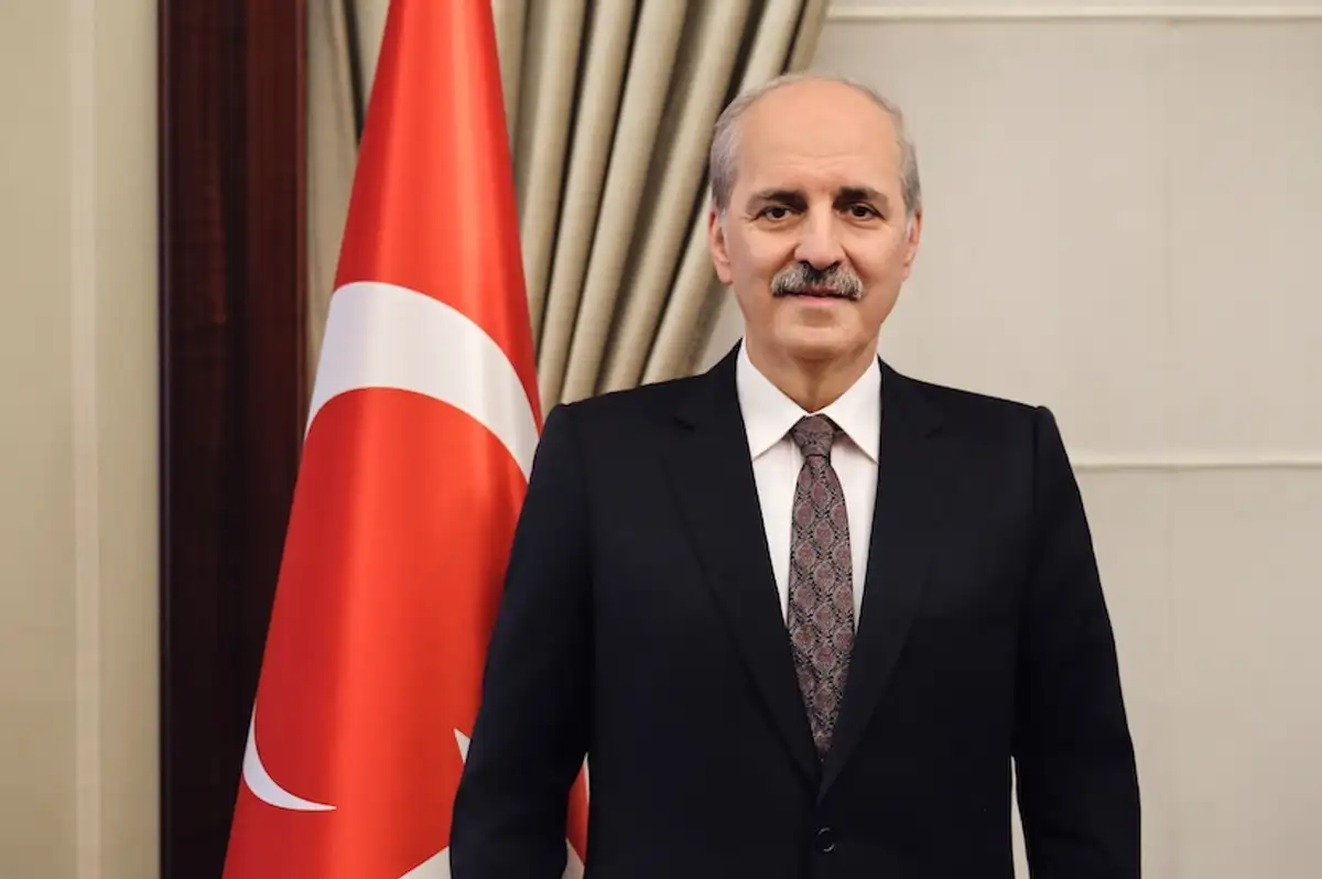 TBMM Başkanı Kurtulmuş, Bakü'de Umman Şura Meclisi Başkanı ile Bir Araya Geldi
