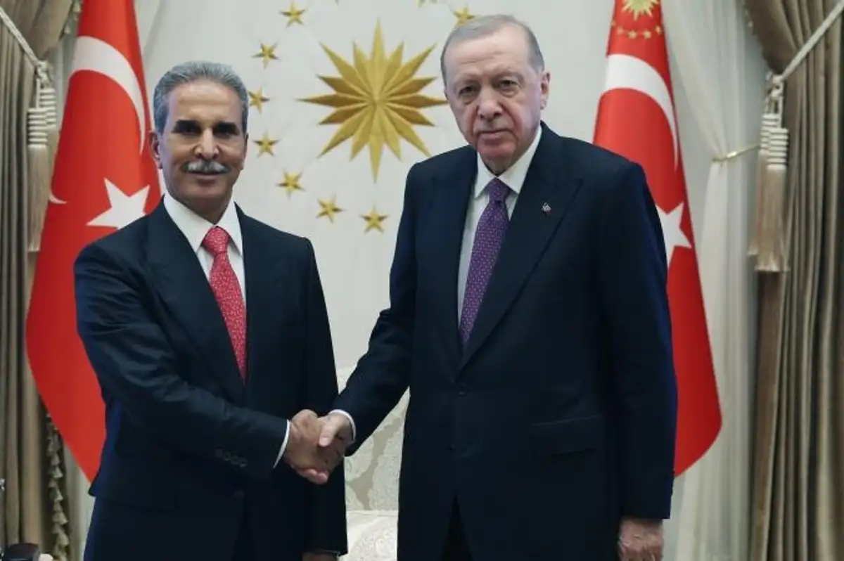 Cumhurbaşkanı Erdoğan, Irak Yüksek Yargı Konseyi Başkanı Faik Zeydan'ı Kabul Etti