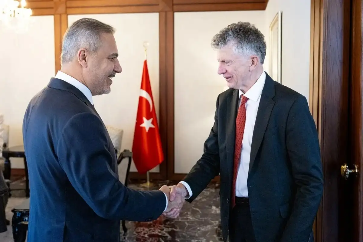 Bakan Fidan Powell'ı Kabul Etti