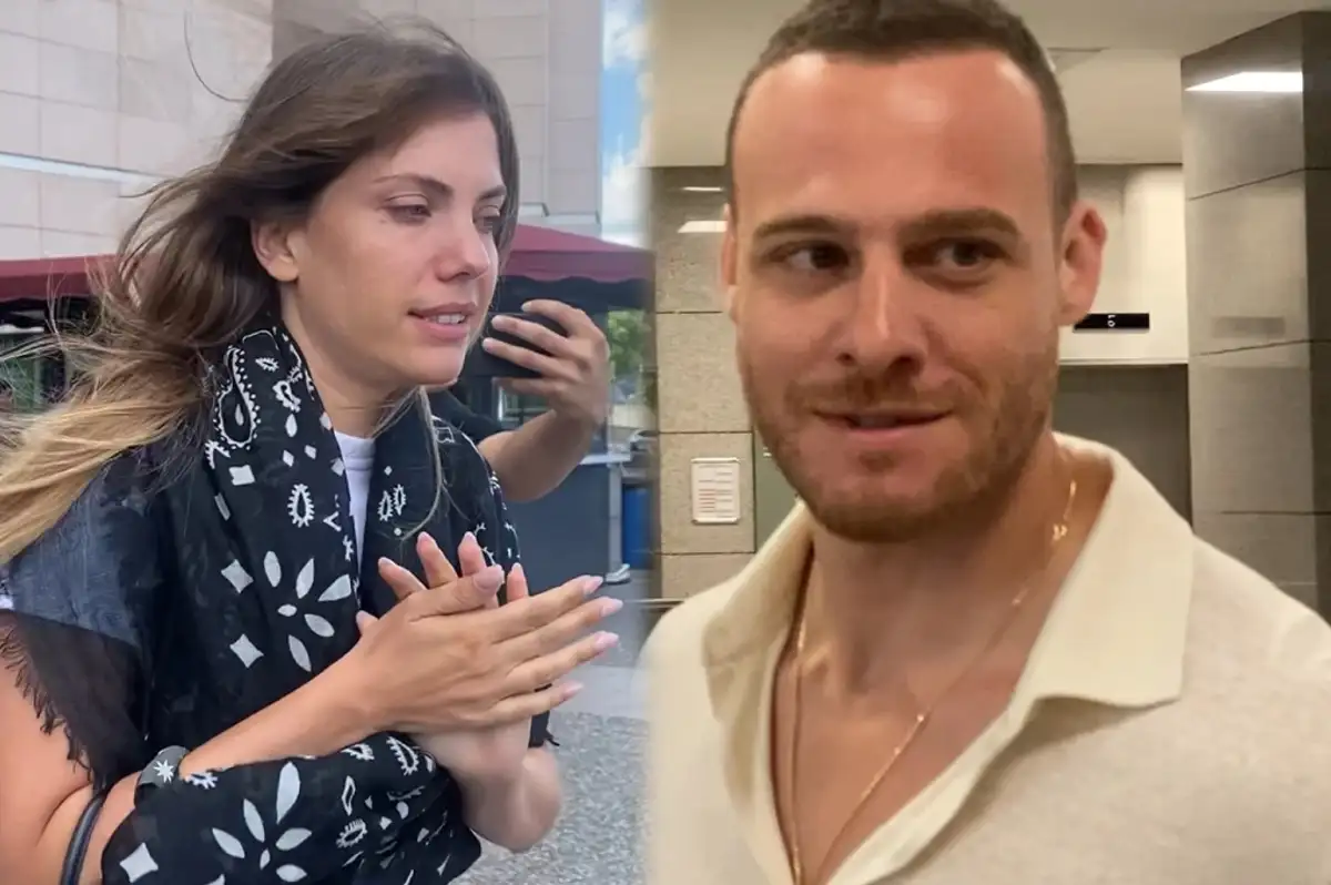 Eda Ece ve Kerem Bürsin, AHBAP Soruşturması için İfade Vermeye Geldi