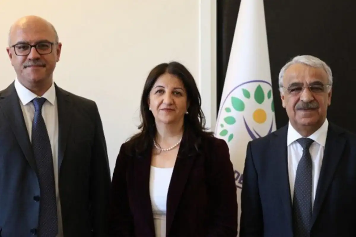 DEM Parti Heyeti İmralı'da Öcalan ile Görüştü