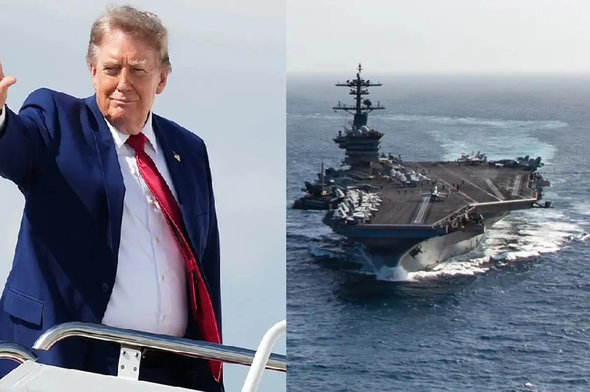 Trump'tan 'USS Abraham Lincoln' Açıklaması: "Endişeli Değiller"