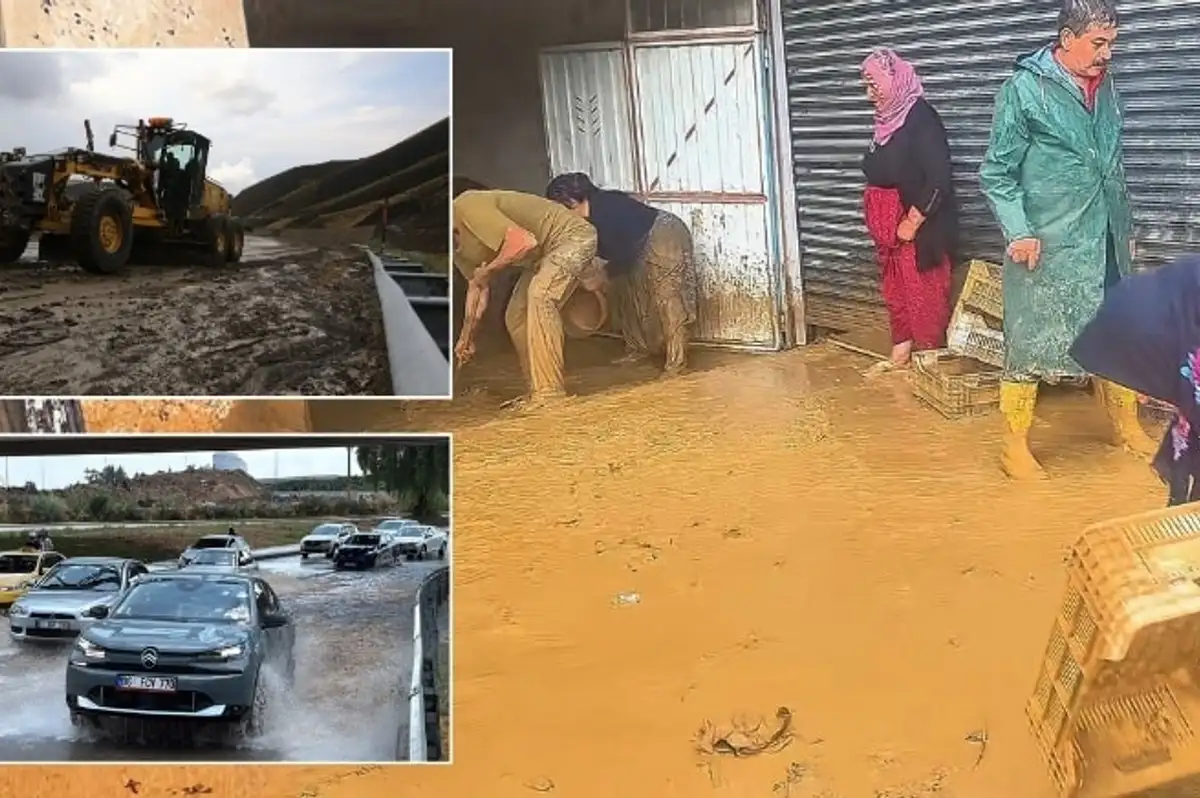 Sağanak 5 İli Vurdu: Evler Su Altında, Yollar Göle Döndü
