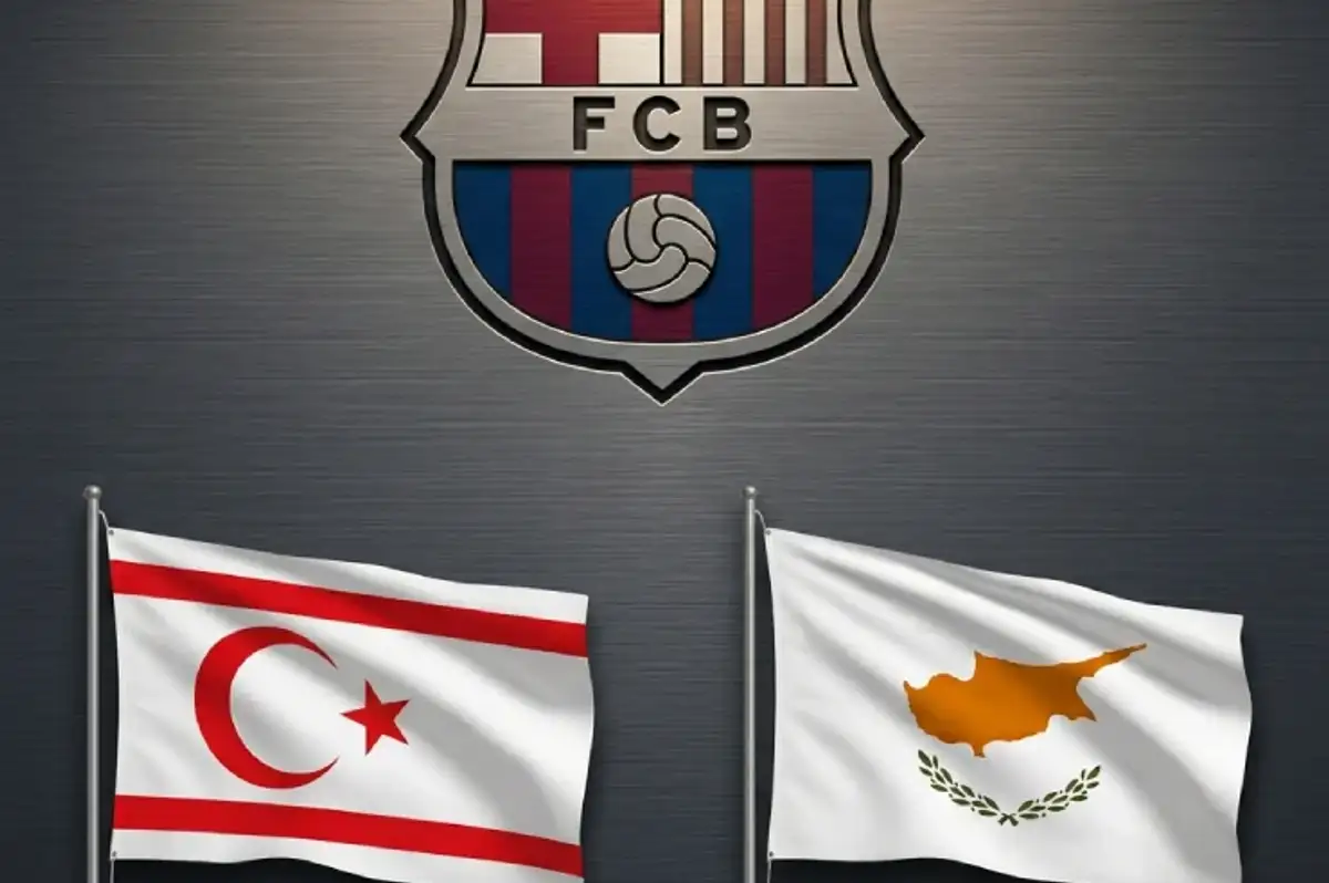 Barcelona'nın KKTC'deki futbol kampı Kıbrıs'ta krize neden oldu