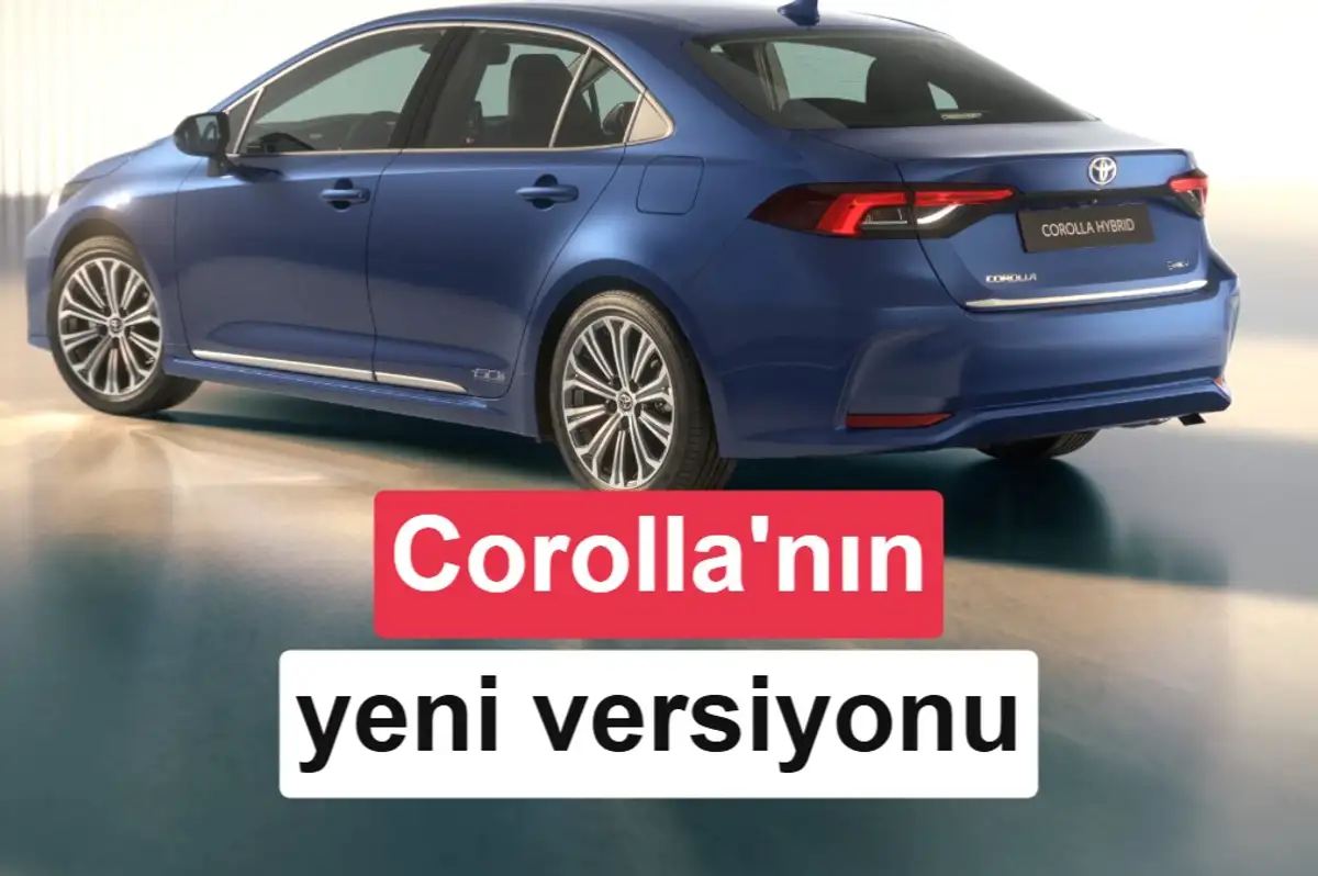 Toyota Corolla 60. yıl özel serisi Türkiye'de satışta