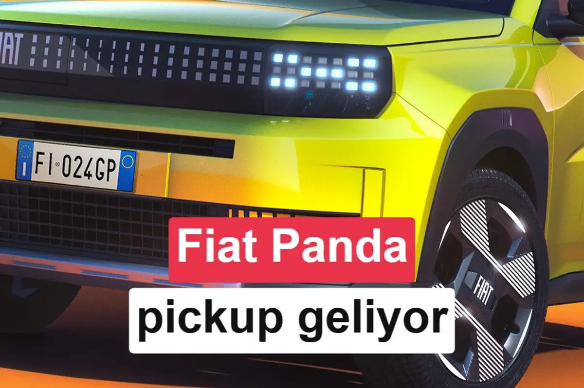 Fiat Panda ailesine pickup katılıyor: Strada'nın yerini alacak