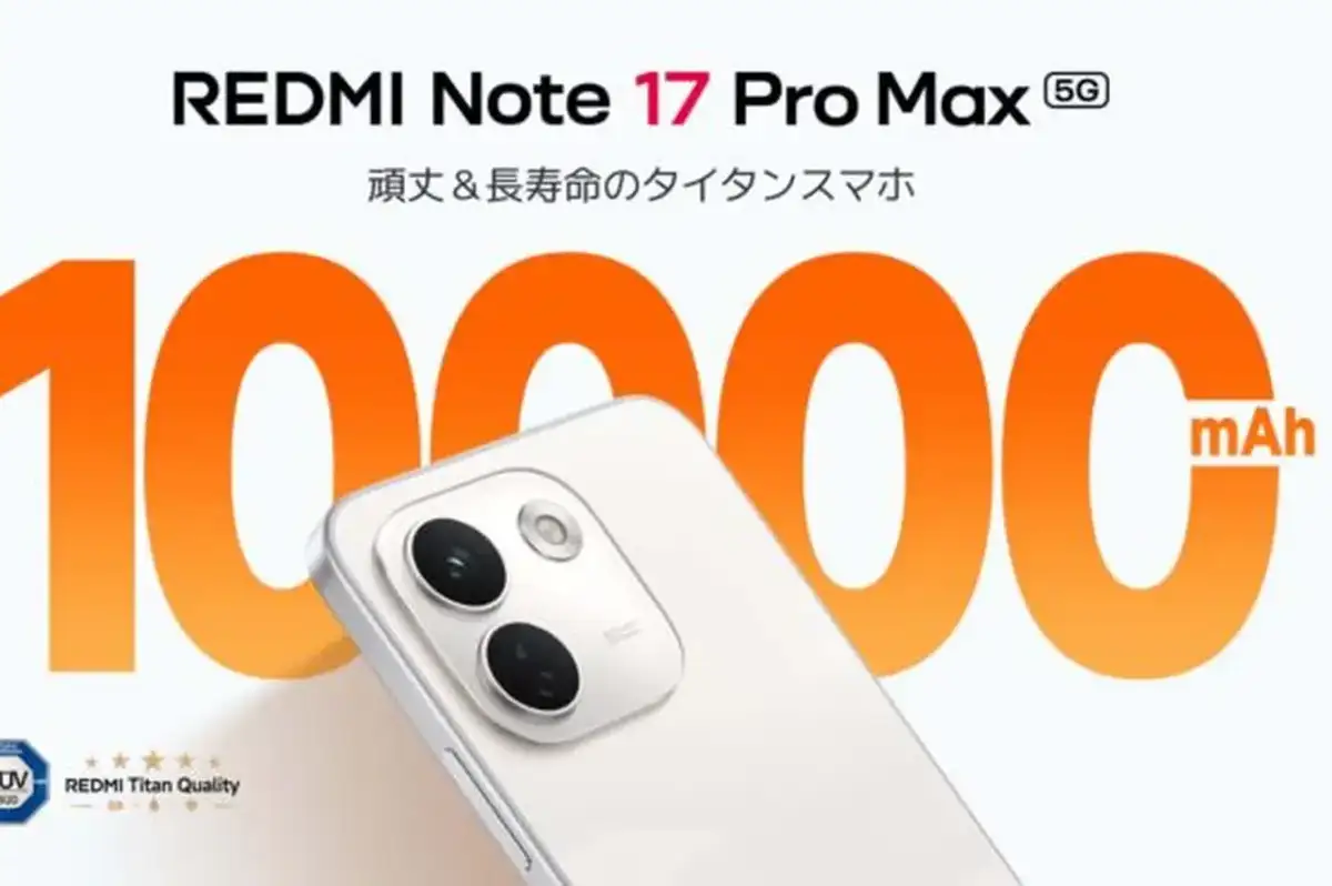 Redmi Note 17 Pro Max 10.000 mAh Batarya ile Tanıtıldı