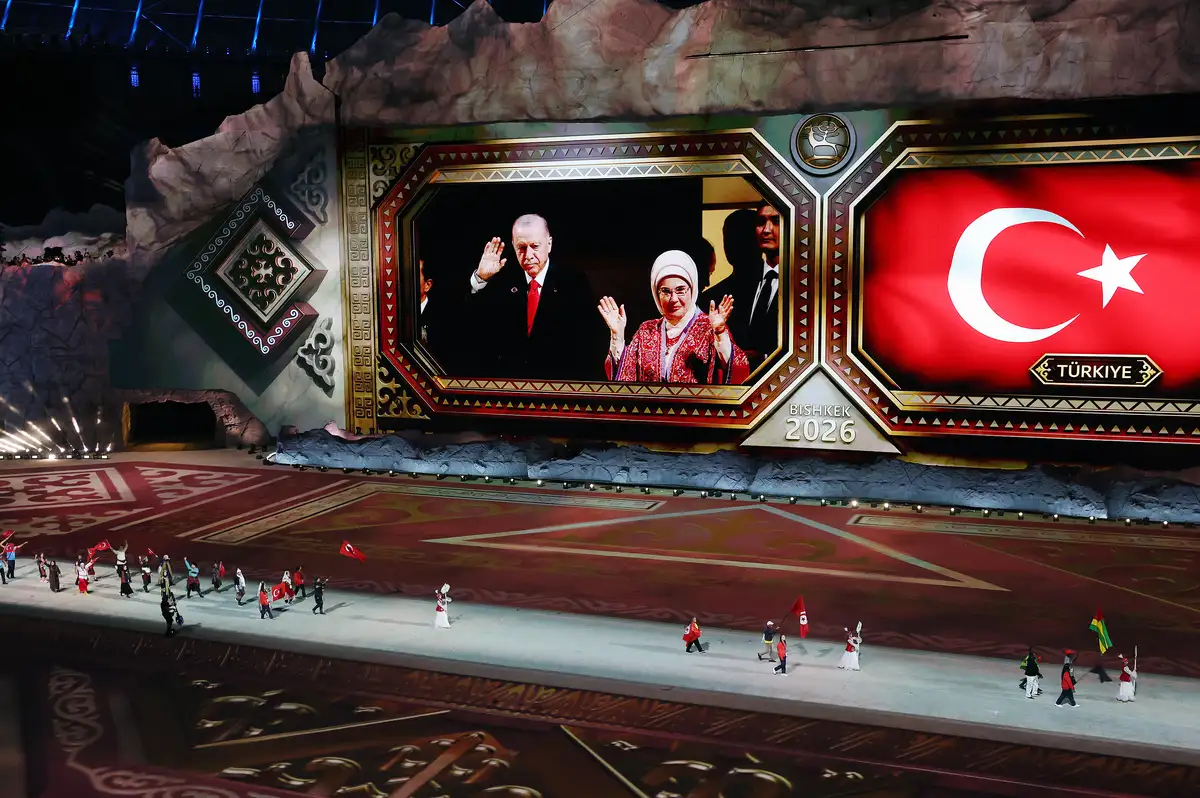 Cumhurbaşkanı Erdoğan, Dünya Göçebe Oyunları açılış törenine katıldı