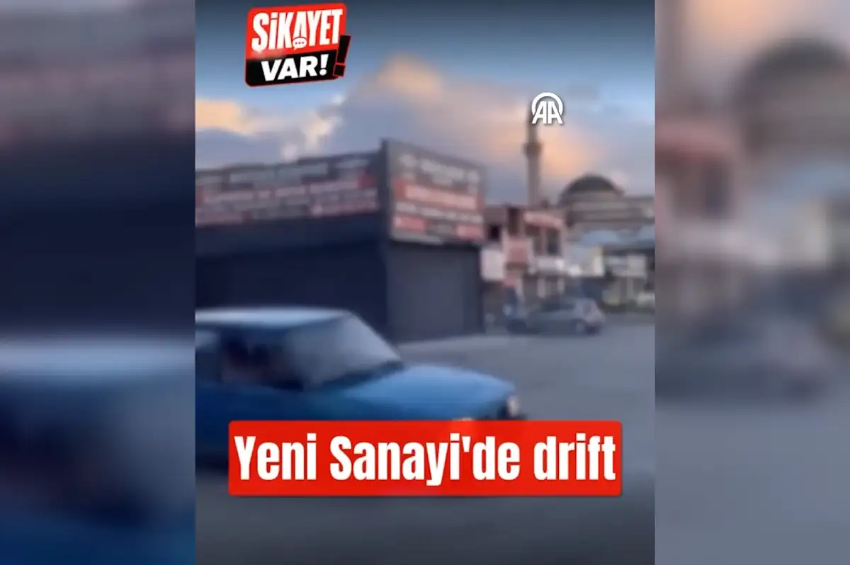 Kayseri'de drift atan sürücüye 140 bin lira ceza uygulandı