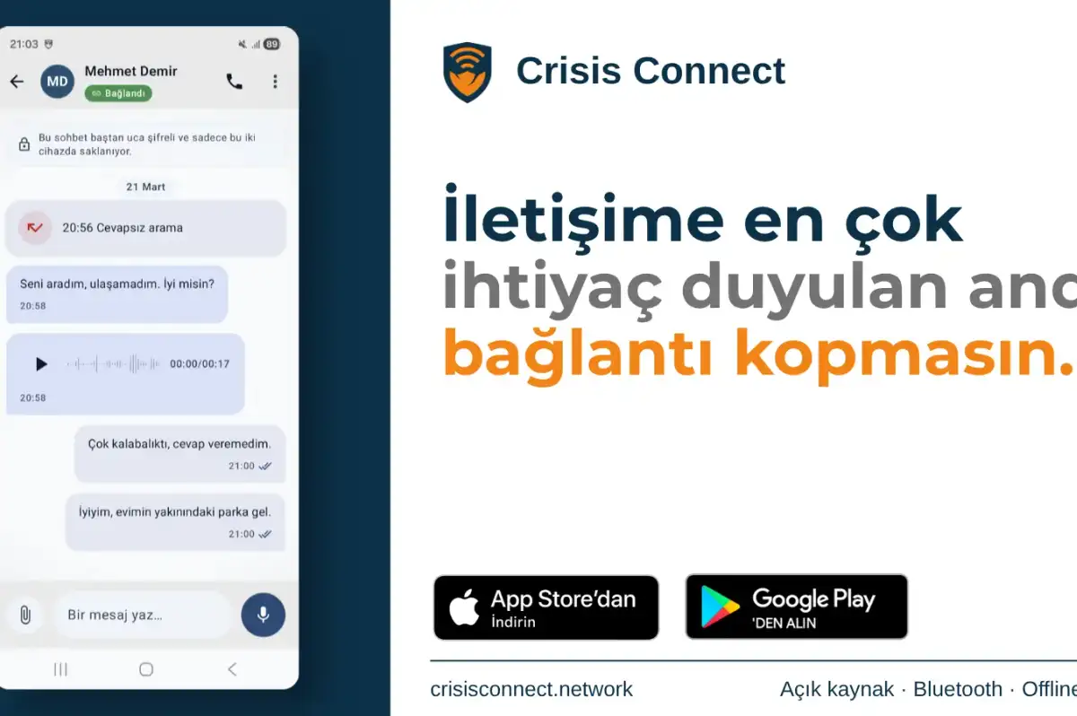 Liseli Emirhan Duman Bluetooth Tabanlı Afet İletişim Uygulaması Geliştirdi
