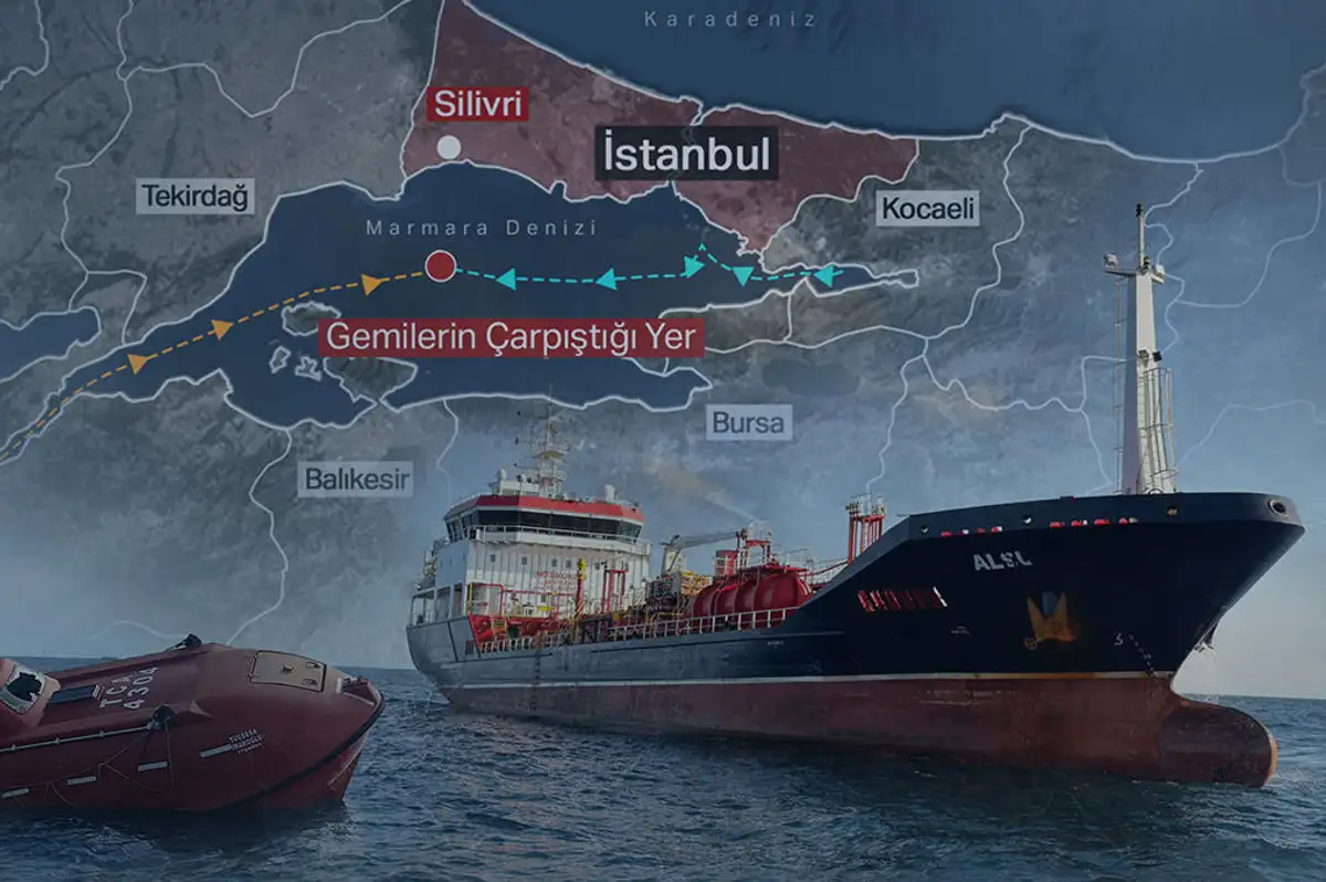 Marmara'daki gemi kazası: Alsu'dan 9 kişi gözaltına alındı