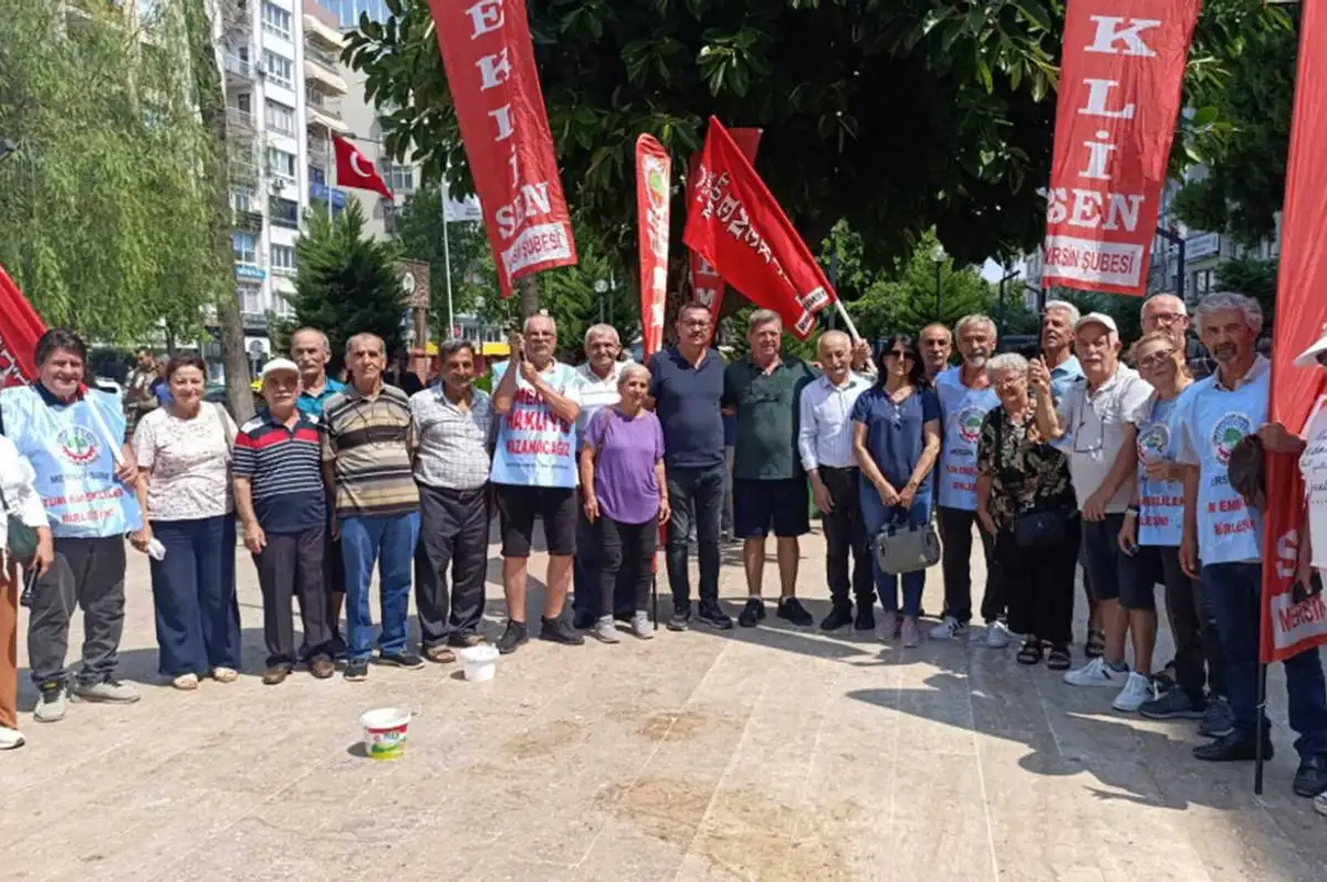 Mersin'de Emeklilerden Enflasyon Verilerine Tepki: "Yoksullukla Mücadele Ediyoruz"