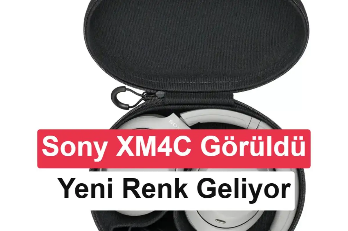 Sony WH-1000XM4C tasarımı ve özellikleri lansman öncesi sızdı
