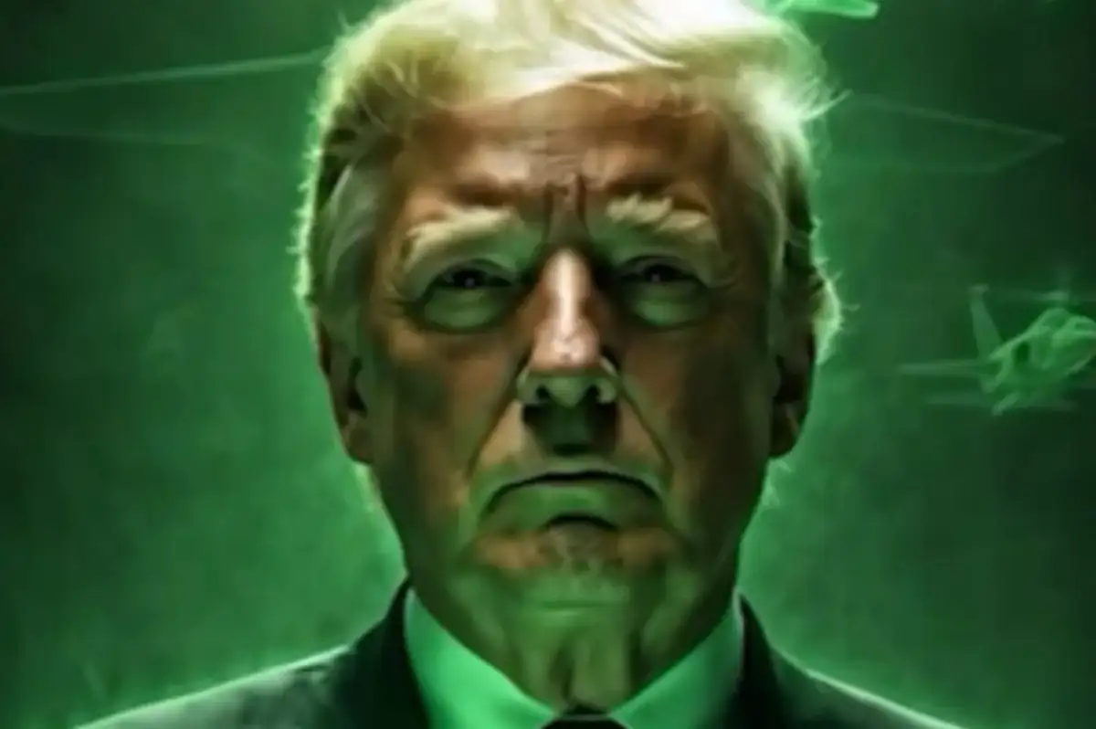 Trump Lanterns dizisi öncesi Yeşil Fener videosu paylaştı